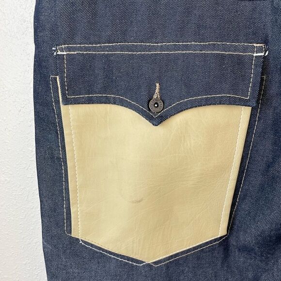 Refuse Denim Shorts Size 50/15 EUC - Picture 6 of 7